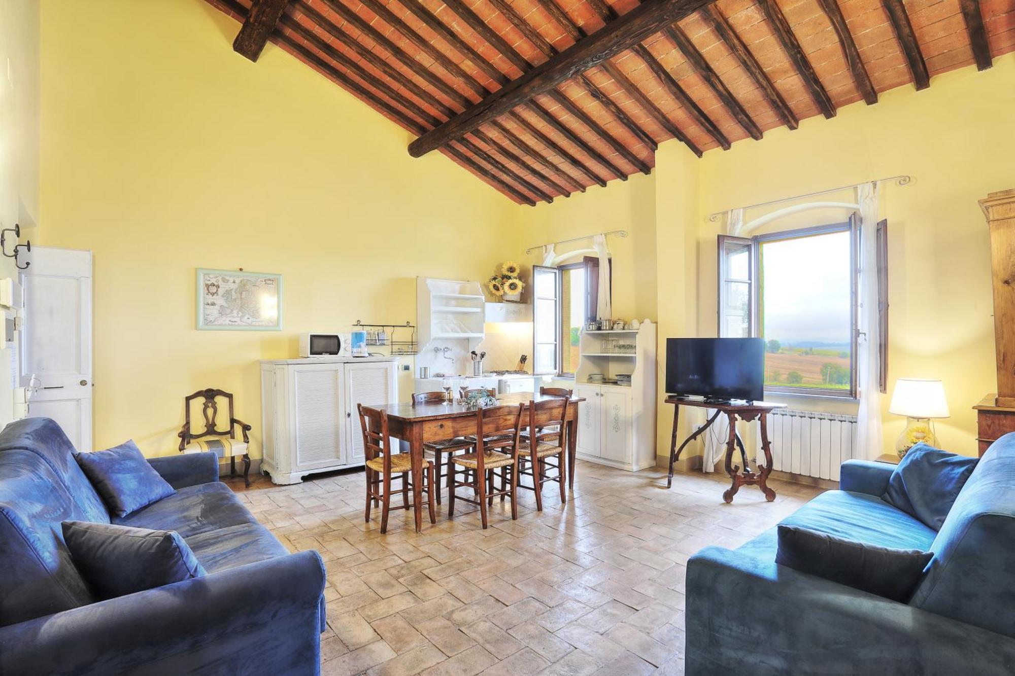 Podere Il Belvedere Su Cortona Castiglion Fiorentino Eksteriør billede