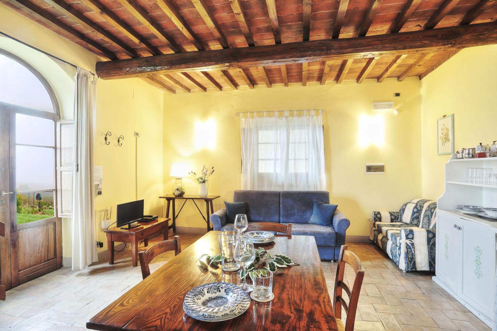 Podere Il Belvedere Su Cortona Castiglion Fiorentino Eksteriør billede